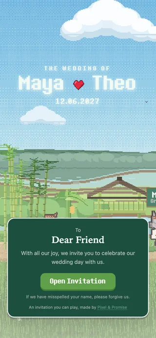 Sekumpul Falls — pixel-art world preview